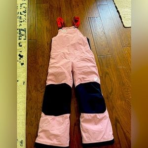 Snow bibs size 8 girls